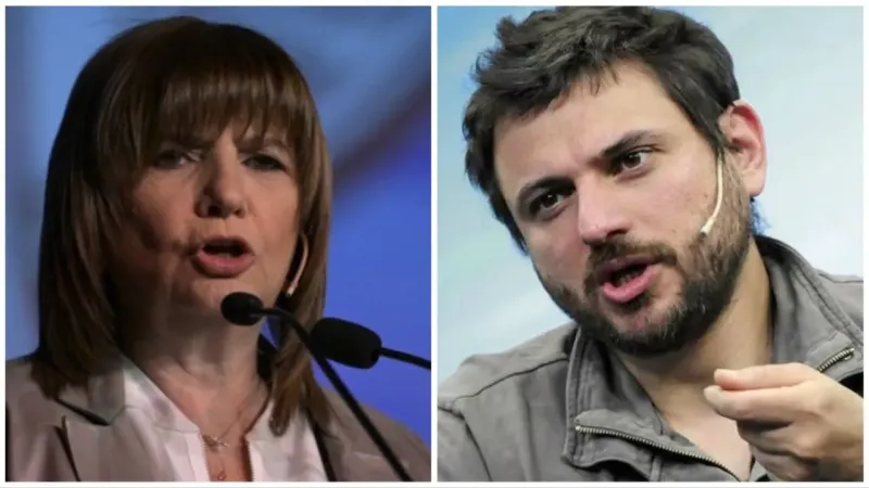 Patricia Bullrich acusó a Juan Grabois de “apretar” a un militante del MTE que la saludó