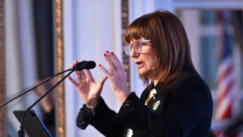 Patricia Bullrich, candidata a presidenta de Juntos por el Cambio (Foto: Adrián Escándar)