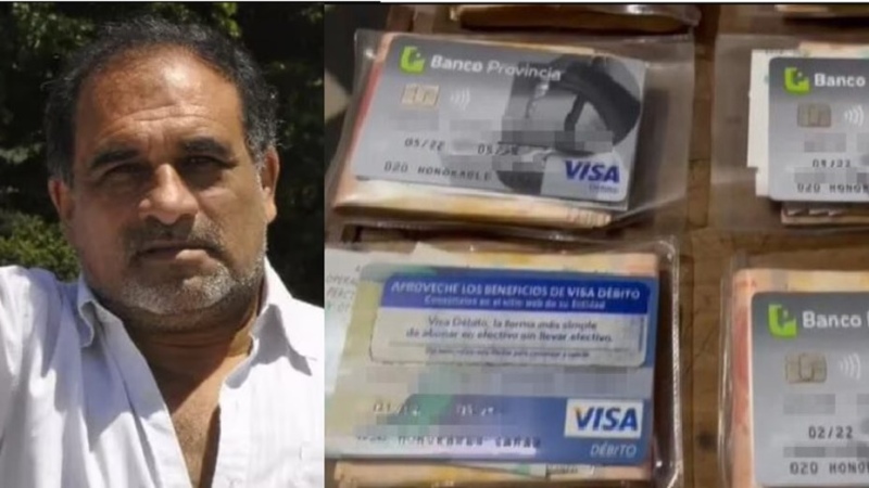 Detuvieron a puntero del PJ cuando sacaba dinero con 48 tarjetas de débito de estatales