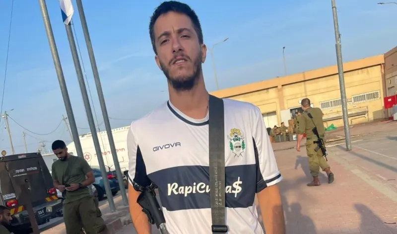 El argentino que se sumó al ejército de Israel y pelea con las camisetas de Gimnasia y Messi