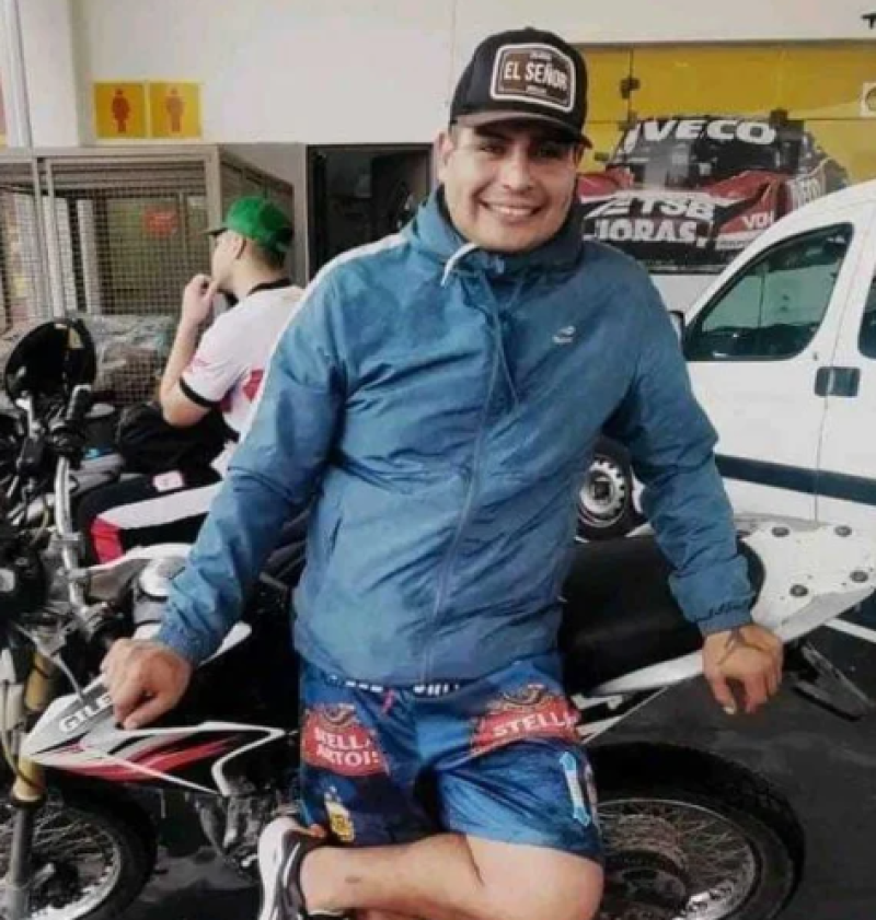 Andrés Ariel Acuña (32). el hombre asesinado en la puerta de una escuela de Rafael Castillo.