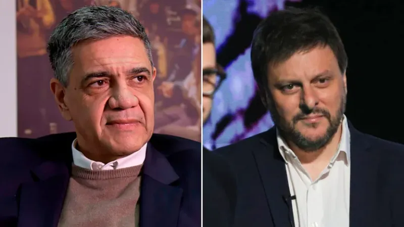 Jorge Macri y Leandro Santoro.