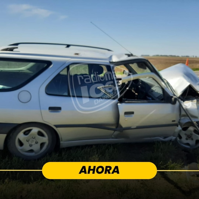 Una víctima fatal en un violento accidente en Ruta 65