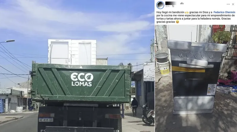 Tras el escándalo del ”Yategate”, otro escándalo sacude a Lomas de Zamora: el municipio reparte electrodomésticos. (Foto: captura Twitter @GVinuales / captura TN)