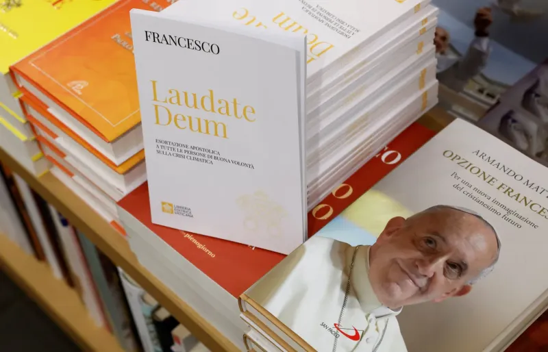 La nueva exhortación apostólica Laudato Deum fue fue publicada este miércoles en Roma (Foto: Reuters)