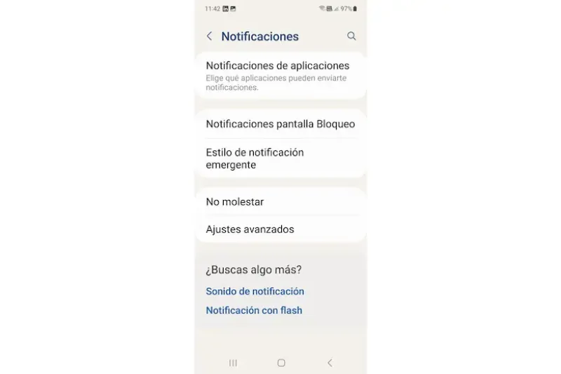 La ventana de Ajustes> NotificacionesAriel Torres