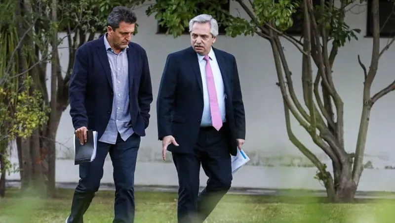 Alberto Fernández dijo que no se siente responsable de la derrota de Sergio Massa en el balotaje contra Javier Milei. (Foto: Ministerio de Economía)