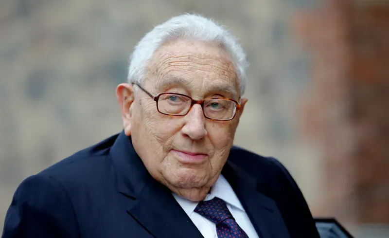 Henry Kissinger tenía 100 años (REUTERS/Fabrizio Bensch/File Photo)