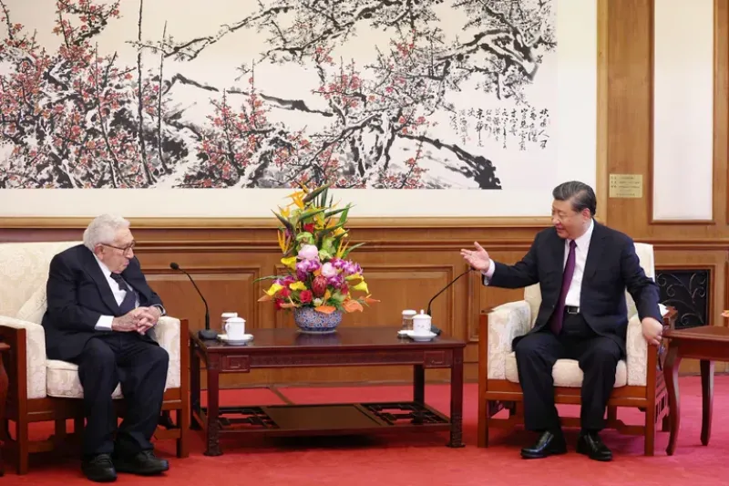  Recibido por el presidente Chino, Xi Jinping, en Beijing, el 20 de julio de 2023 (China Daily via REUTERS)