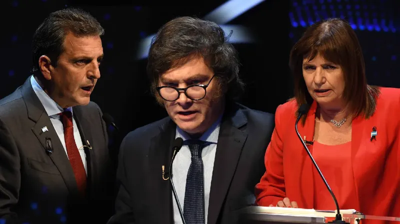 Sergio Massa, Javier Milei y Patricia Bullrich, algunos de los espiados. (Foto: TN)