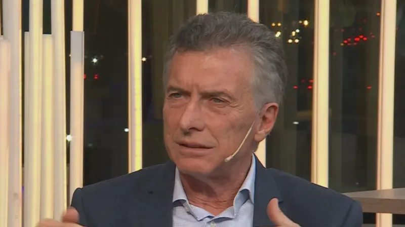 Mauricio Macri, en Solo una vuelta más (Foto: captura TN).