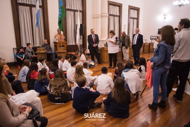 Rotary Coronel Suárez reconoció a los mejores compañeros de las escuelas primarias