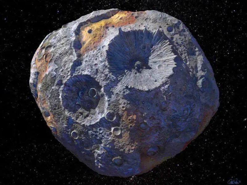  La sonda Psyche de la NASA busca explorar el asteroide del mismo nombre, el cual se estima que posee minerales por valor de 10.000 billones de dólares (SOUTHWEST RESEARCH INSTITUTE)