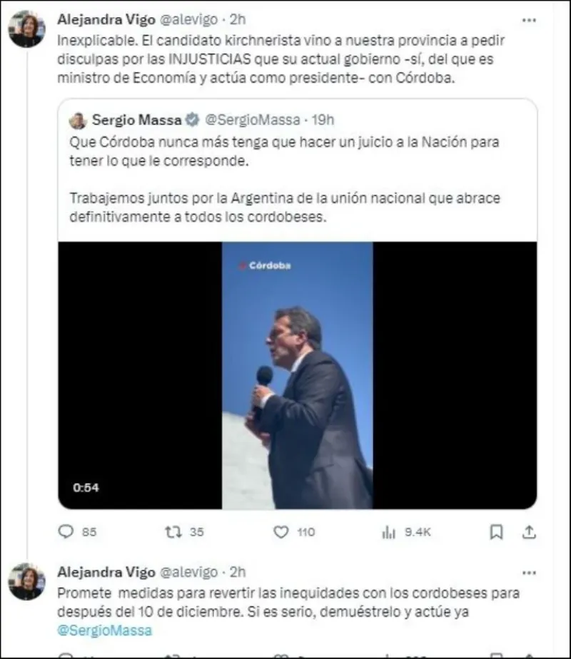 Schiaretti cuestionó duramente a Sergio Massa tras su visita a Córdoba