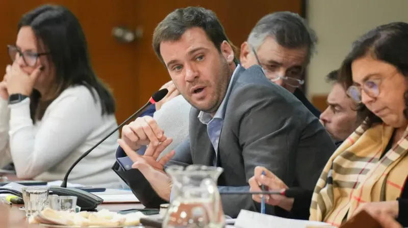 El jefe de bloque de la Coalición Cívica en Diputados, Juan Manuel López, uno de los integrantes de la Comisión de Juicio Político de la Cámara baja (Foto: NA - Marcelo Capece).