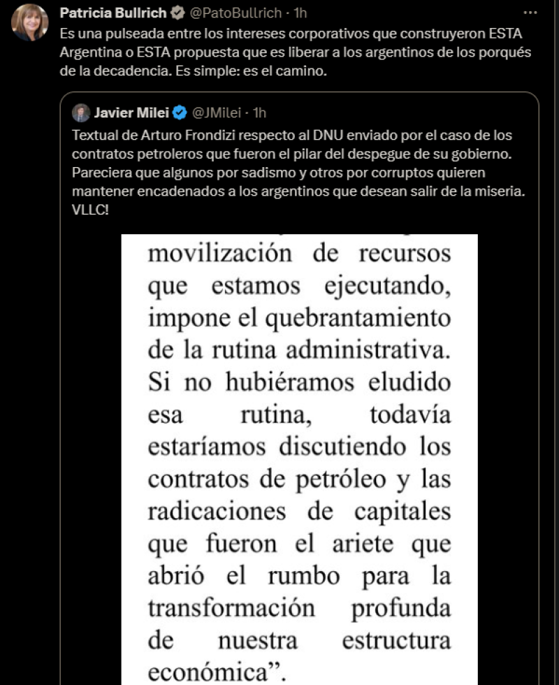 Javier Milei defiende el mega decreto y acusa al Congreso: «Quieren mantener encadenados a los argentinos»