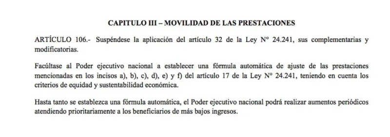 El Gobierno busca suspender la movilidad jubilatoria y los aumentos podrían definirse por decreto. (Foto: TN)