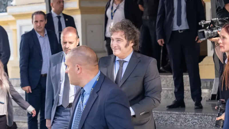 El presidente Javier Milei envió el proyecto al Congreso. (Foto: TN /Agustina Ribó)