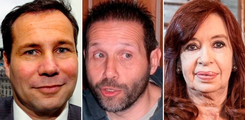 Alberto Nisman, Ariel Zanchetta y Cristina Kirchner