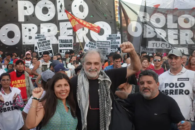 Eduardo Belliboni, líder del Polo Obrero, es una de las voces más críticas del gobierno. (Foto: Polo Obrero).