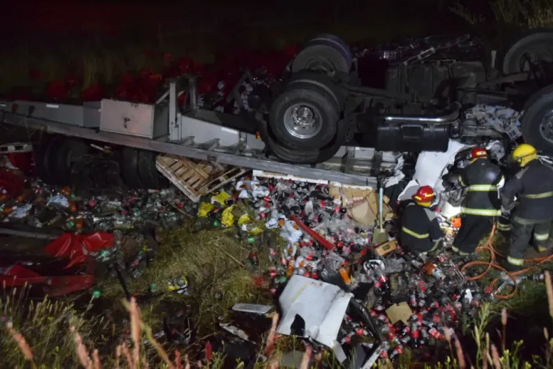 Camionero bahiense murió en un vuelco en la Ruta 51