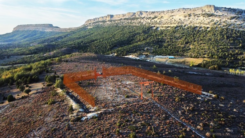   Las ruinas de Betterville, el nuevo proyecto de Sergio. Foto: gentileza Sergio García