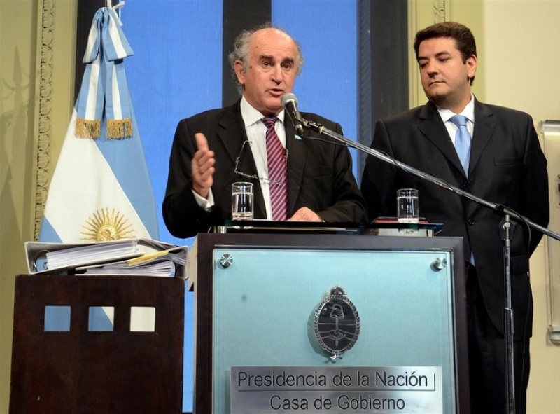  Oscar Parrilli y Juan Martín Mena, director y subdirector de la SIDE cuando hallaron muerto al fiscal Alberto Nisman.