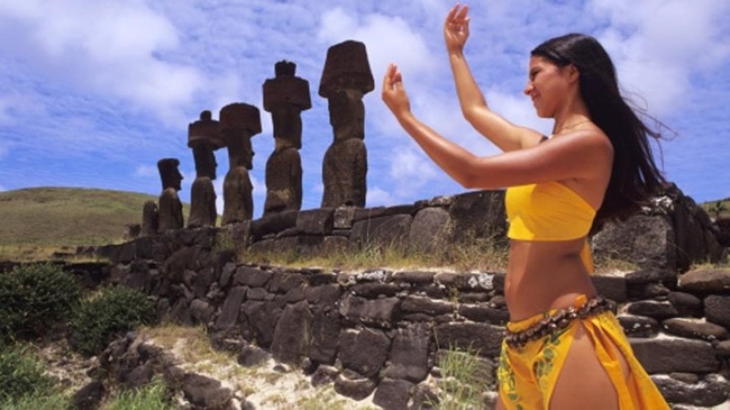   Entre las danzas de los rapanui, hay una exclusiva de las manos.