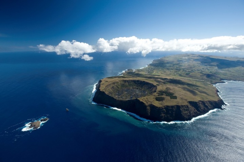   El océano está siempre presente en la cultura rapanui.