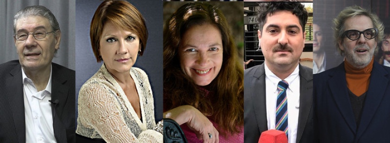   Algunos de los periodistas y artistas que no siguen en Radio Nacional en 2024: Víctor Hugo Morales, Sandra Russo, Sandra Mihanovich, Lautaro Maislin y Mex Urtizberea.