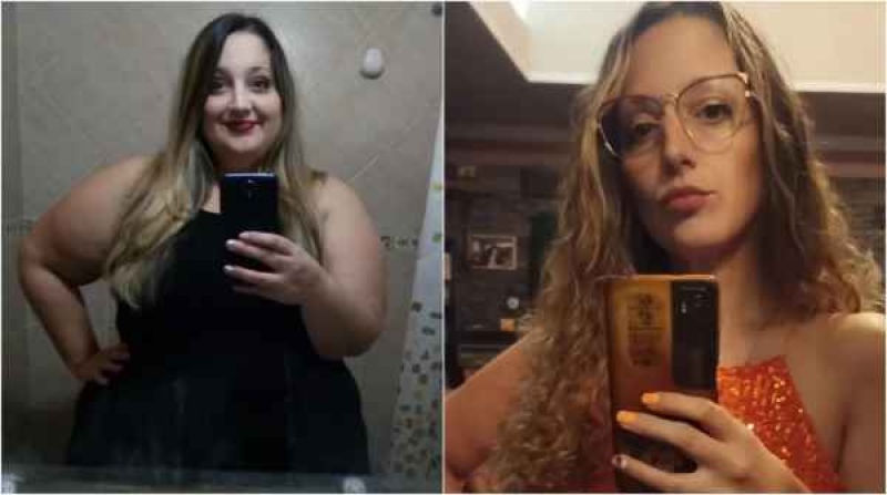 Lucila exhibió su transformación a través de una serie de imágenes que publicó en las redes (Video: TikTok @peperina_te).