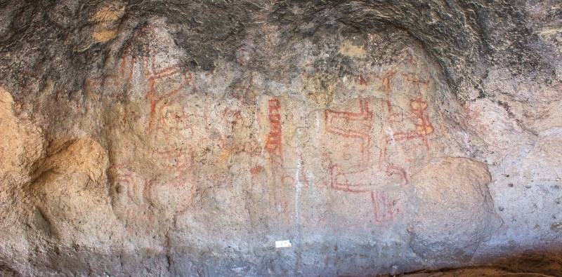 Un dibujo misterioso hallado en una cueva es el arte rupestre más antiguo de la Patagonia