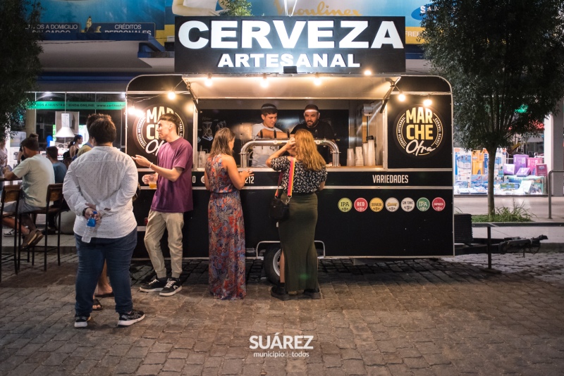 Música, buena comida y cerveza artesanal en la Feria Gastronómica