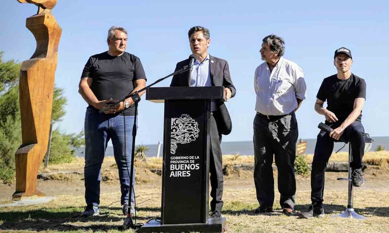 Kicillof recorrió Monte y Pehuén Co: “El ajuste de Milei es a las familias, no al Gobernador”