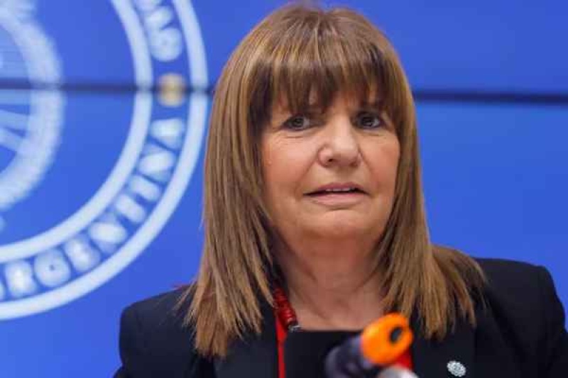  Patricia Bullrich, ministra de Seguridad de la Nación. (EFE/ Juan Ignacio Roncoroni)