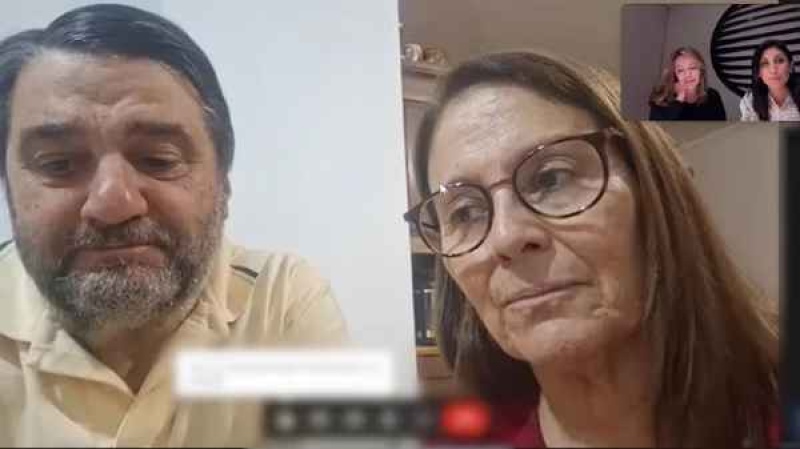  Claudio Perusini y María Laura Baranda participaron de una entrevista exclusiva con Infobae para hablar de la recuperación de Perusini gracias a la intercesión de Mama Antula.