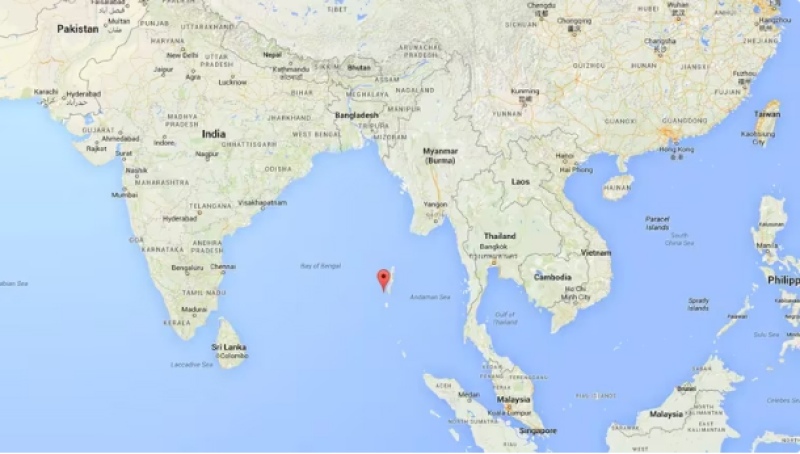  La isla Sentinel del Norte pertenece a India, país que prohibió el acceso y la aproximación a ese territorio