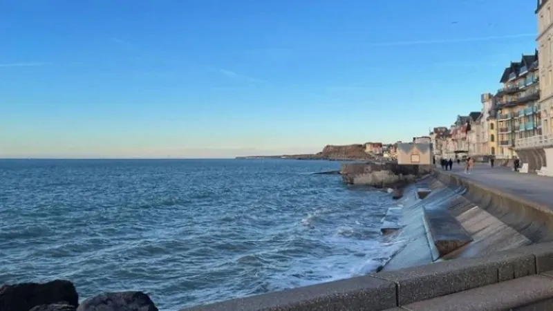  En estas aguas de la localidad francesa de Wimereux se ahogaron los dos hermanos sirios.