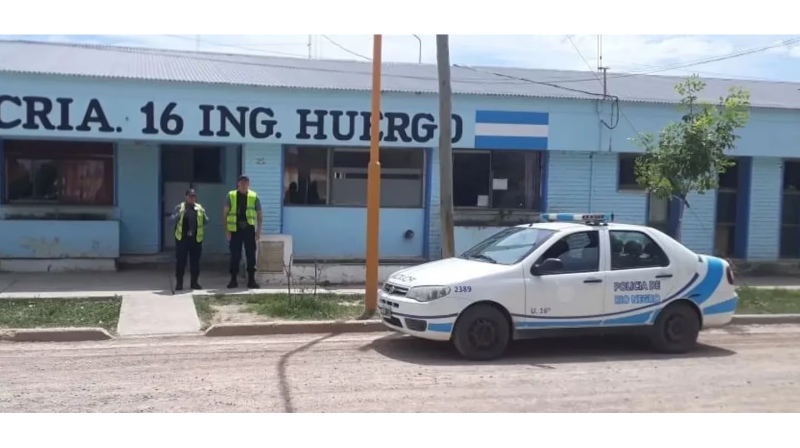   El chacarero permanece detenido por homicidio en la comisaría 16 de Huergo. (Foto: NA).