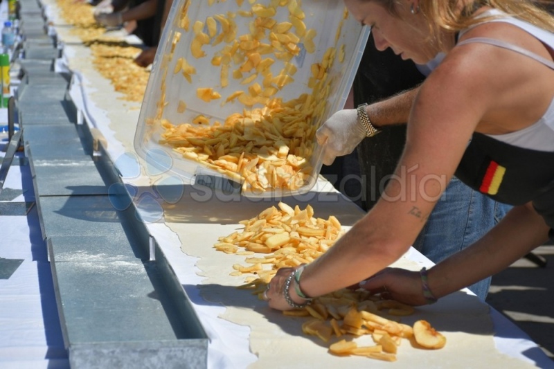 Santa María volvió a romper su récord y tiene el Strudel más largo del país