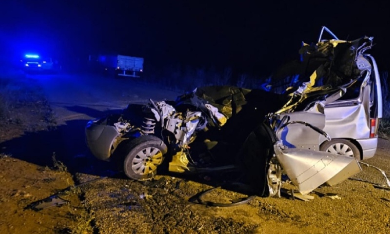 Un muerto y un herido por un choque frontal en la Ruta 76