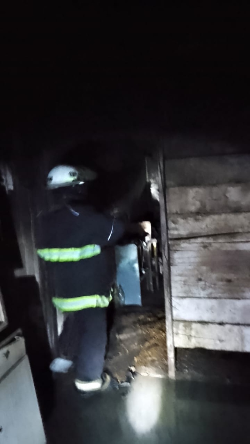 Esta madrugada hubo un principio de incendio en una vivienda de calle Baigorria