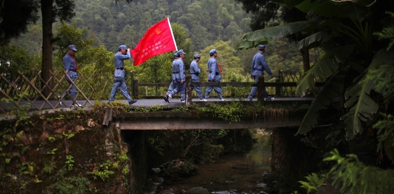 Un centro de entrenamiento del Partido Comunista en China 