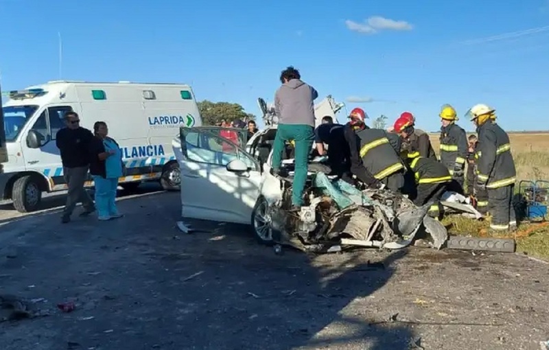 Matrimonio se accidentó en la Ruta 51: el conductor murió en el hospital