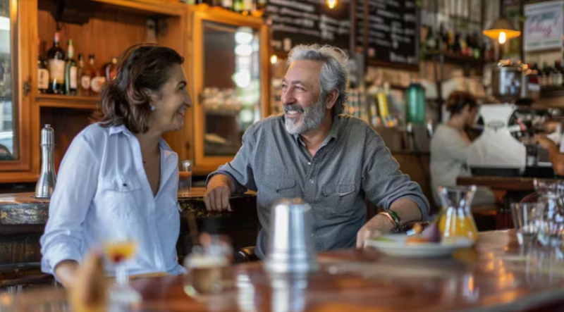 Jorge y Cristina retomaron una relación que suspendieron hace 50 años. Hoy viven un amor que navega en la ambigüedad (imagen ilustrativa infobae)