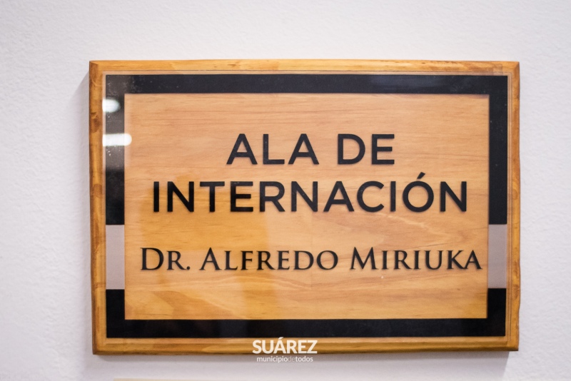 Conmovedor homenaje el doctor Alfredo Miriuka