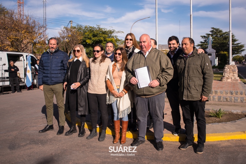 ”Trabajemos unidos para que Santa María no pare de crecer, con el acompañamiento de las instituciones y todo el pueblo