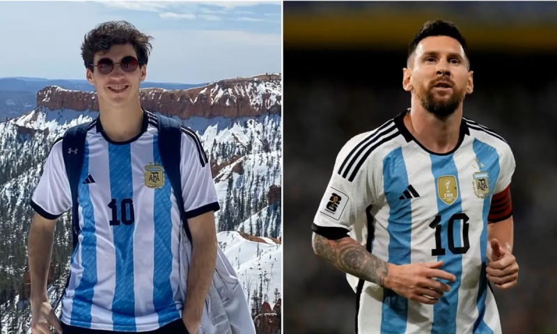 Es de Pigüé, vive en Estados Unidos y hará una travesía increíble para ver a Messi